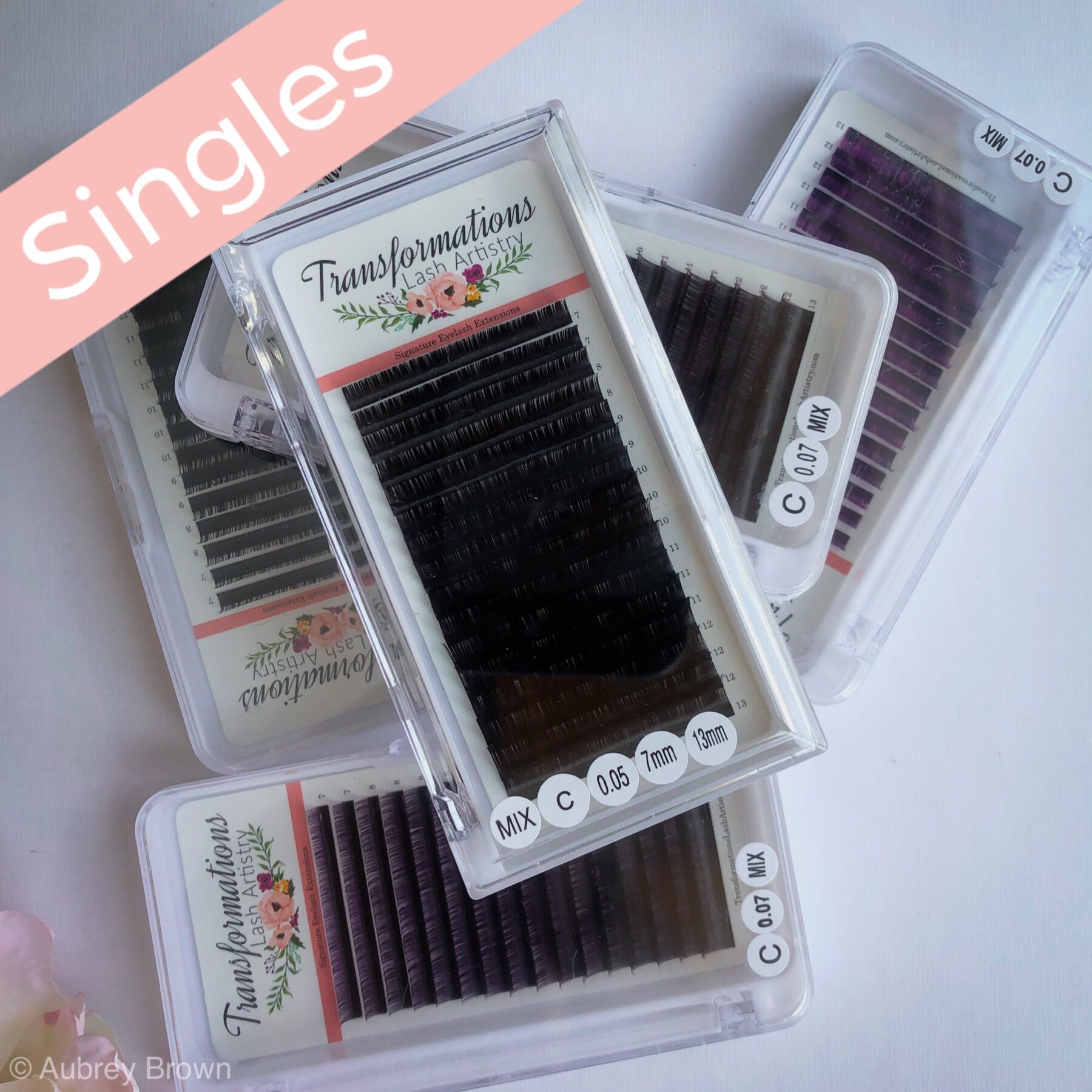 Signature Eyelash Trays (single sizes)