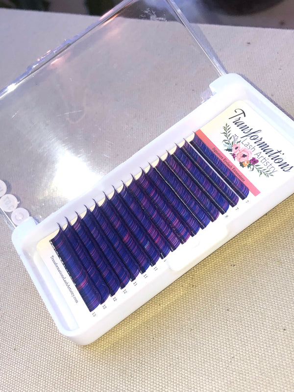 Purple Spectrum Lashes | Transformations Lash Artistry